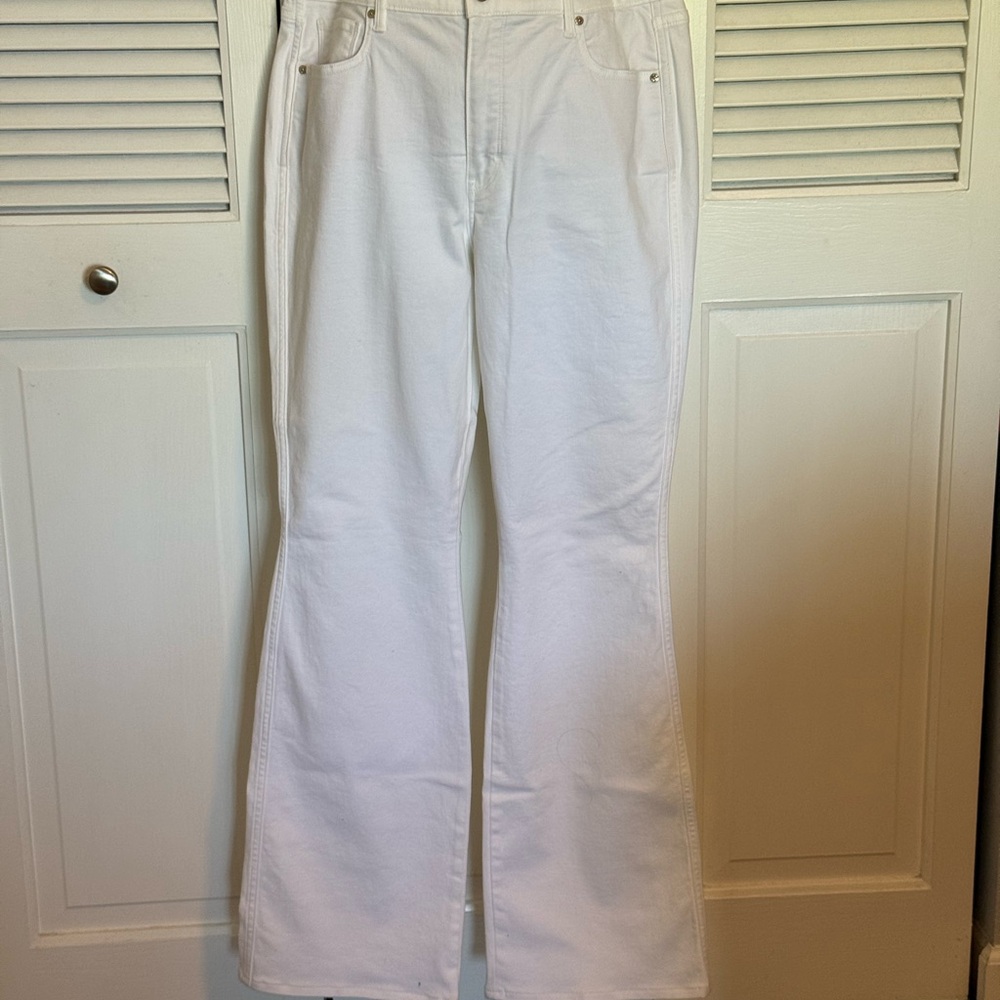 NWT WHBM High-Rise Skinny Flare Jeans - Picture 2 of 7